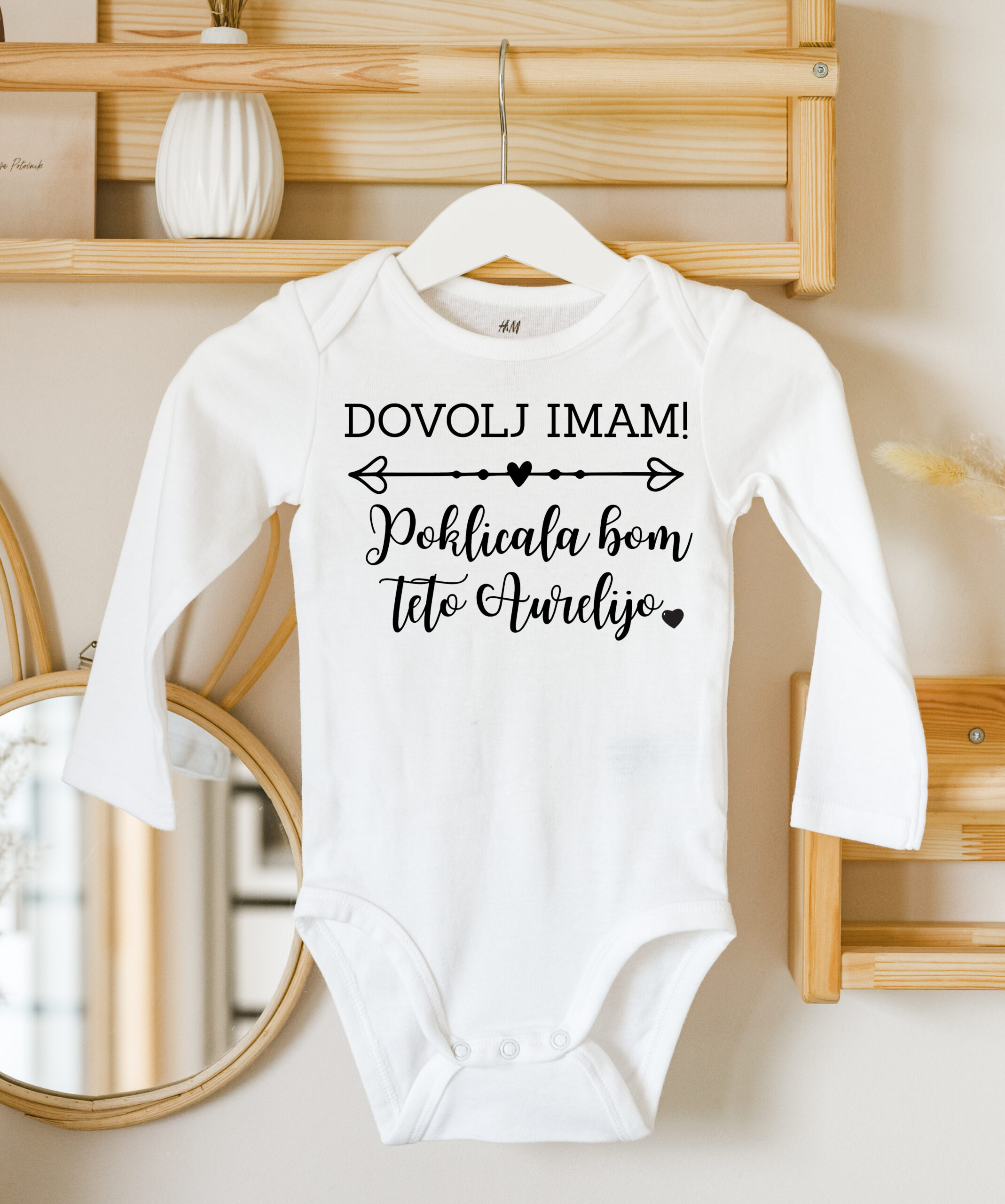 otroški bodi - DOVOLJ IMAM 1 otroški bodi - DOVOLJ IMAM
