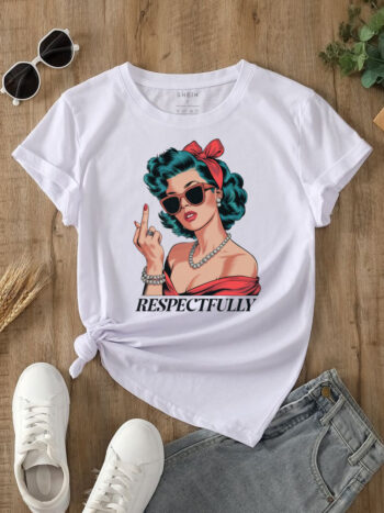 ženska majica - RESPECTFULLY