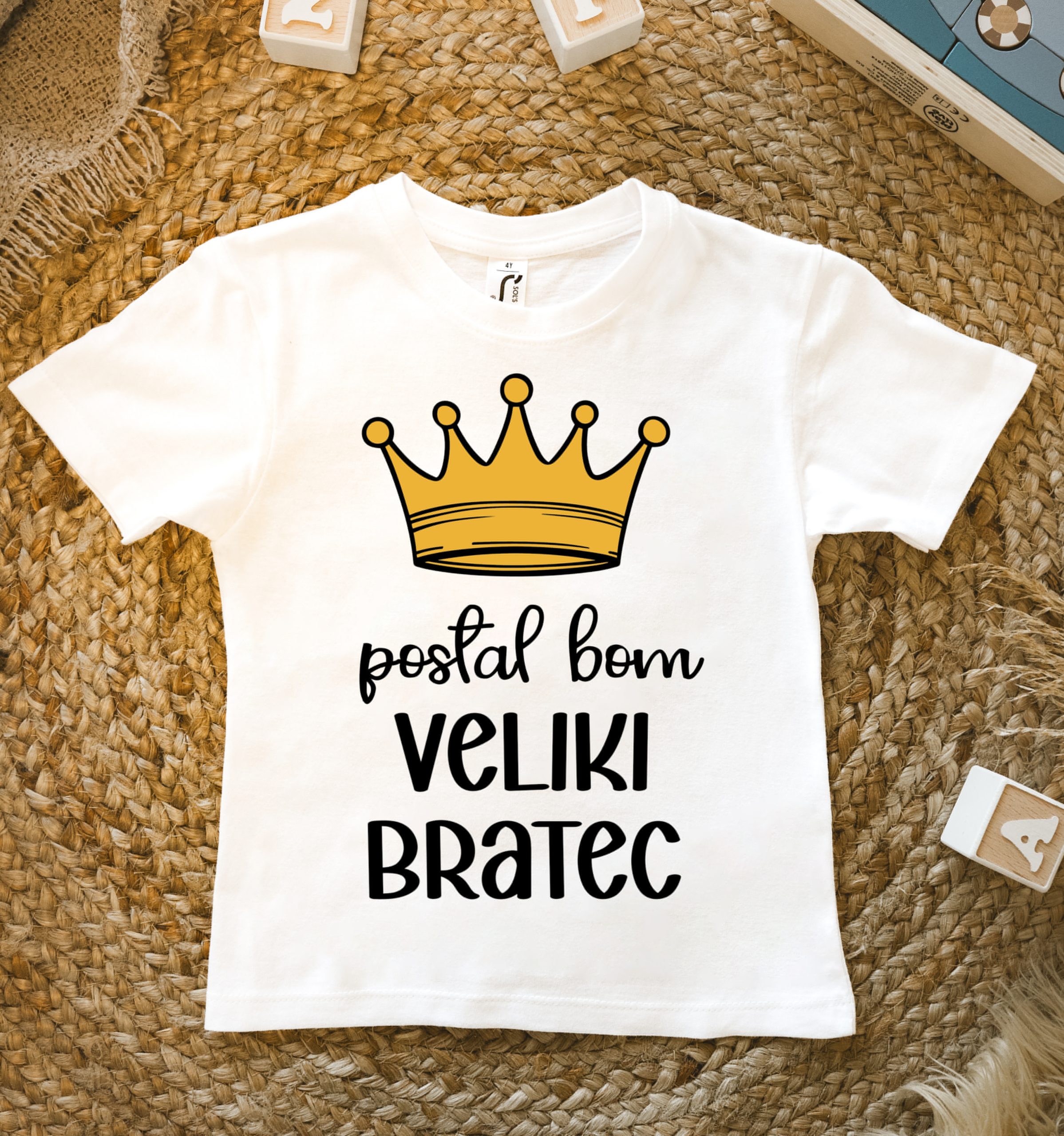 majica - postal bom VELIKI BRATEC 1 majica za fantka postal bom velik bratec - VELIKI BRATEC1