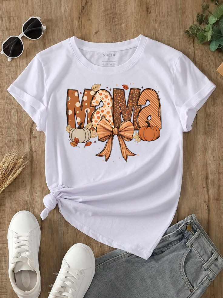 bela majica s potiskom mama za novo mamico po rojstvu