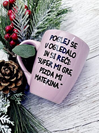 Skodelica - POGLEJ SE V OGLEDALO...
