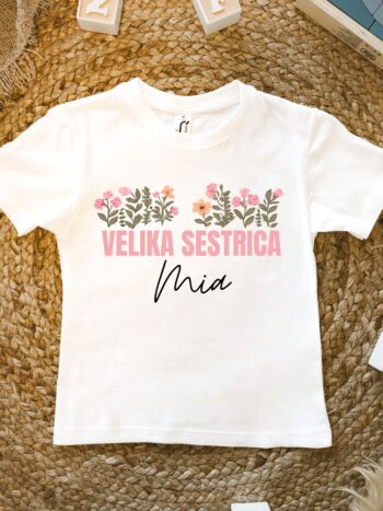 majica za rojstni dan - VELIKA/MALA SESTRICA