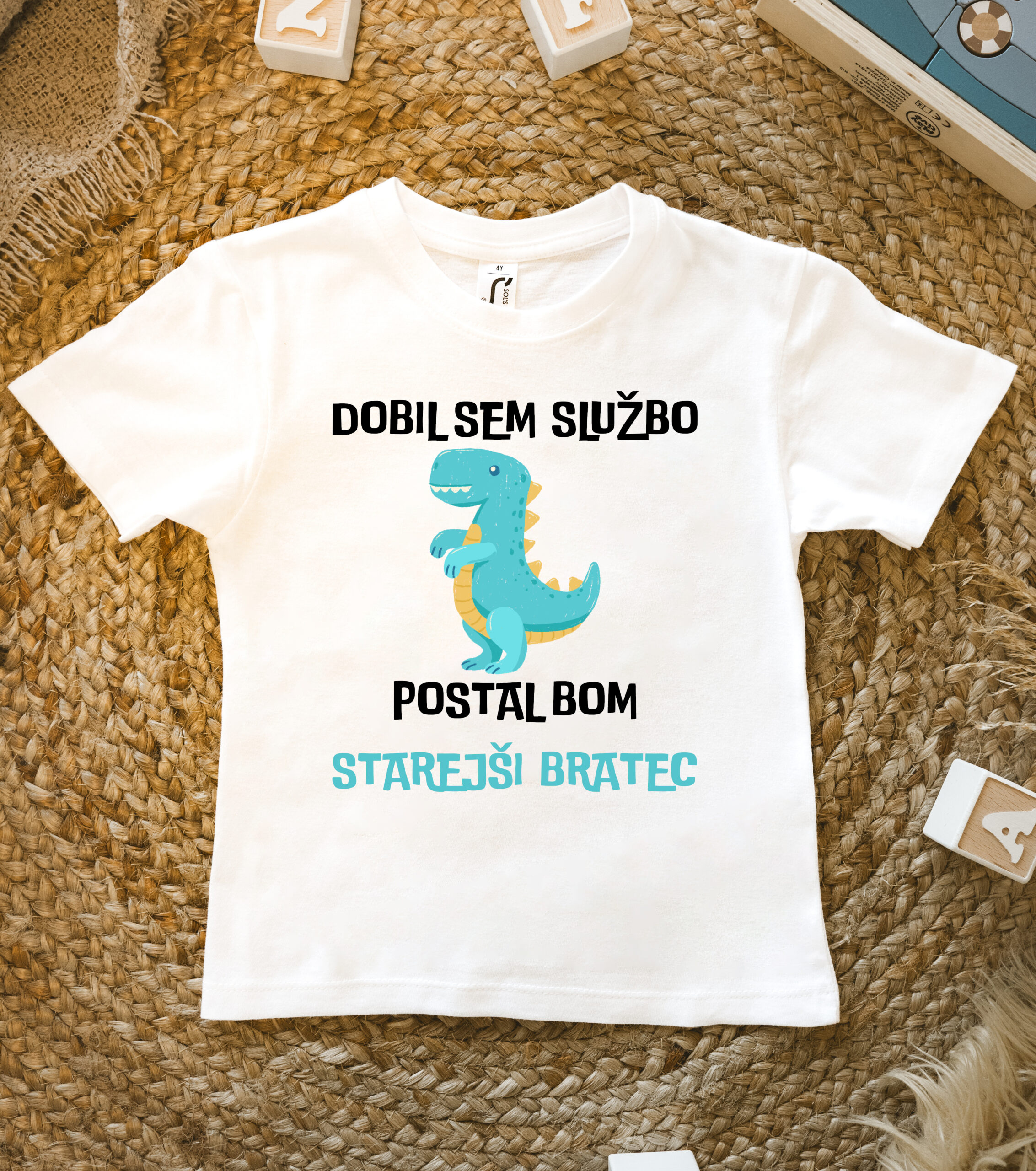 otroška majica - DOBIL SEM SLUŽBO 1 otroška majica - DOBIL SEM SLUŽBO