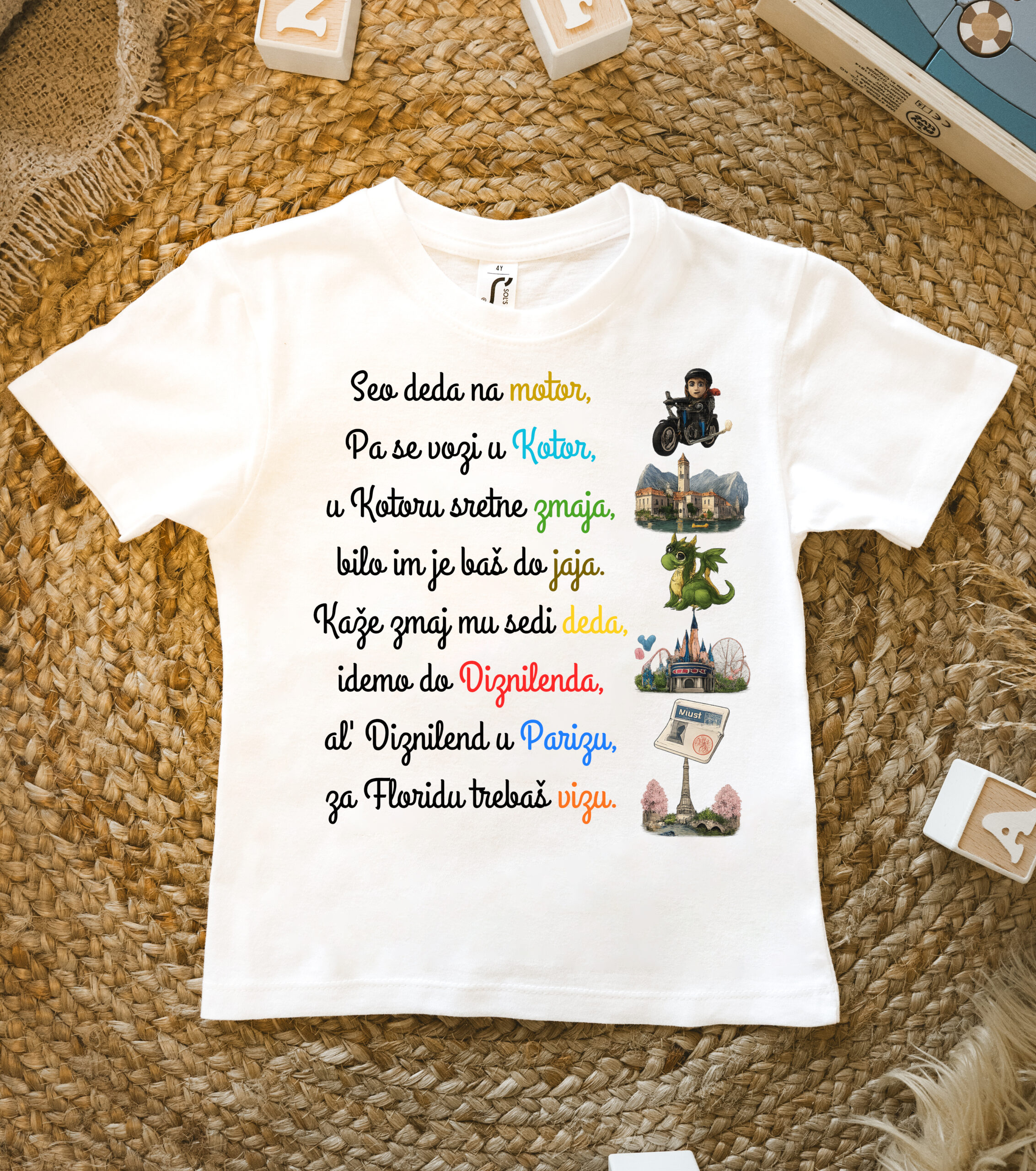 otroška majica - SEO DEDA NA MOTOR 1 otroška majica - SEO DEDA NA MOTOR