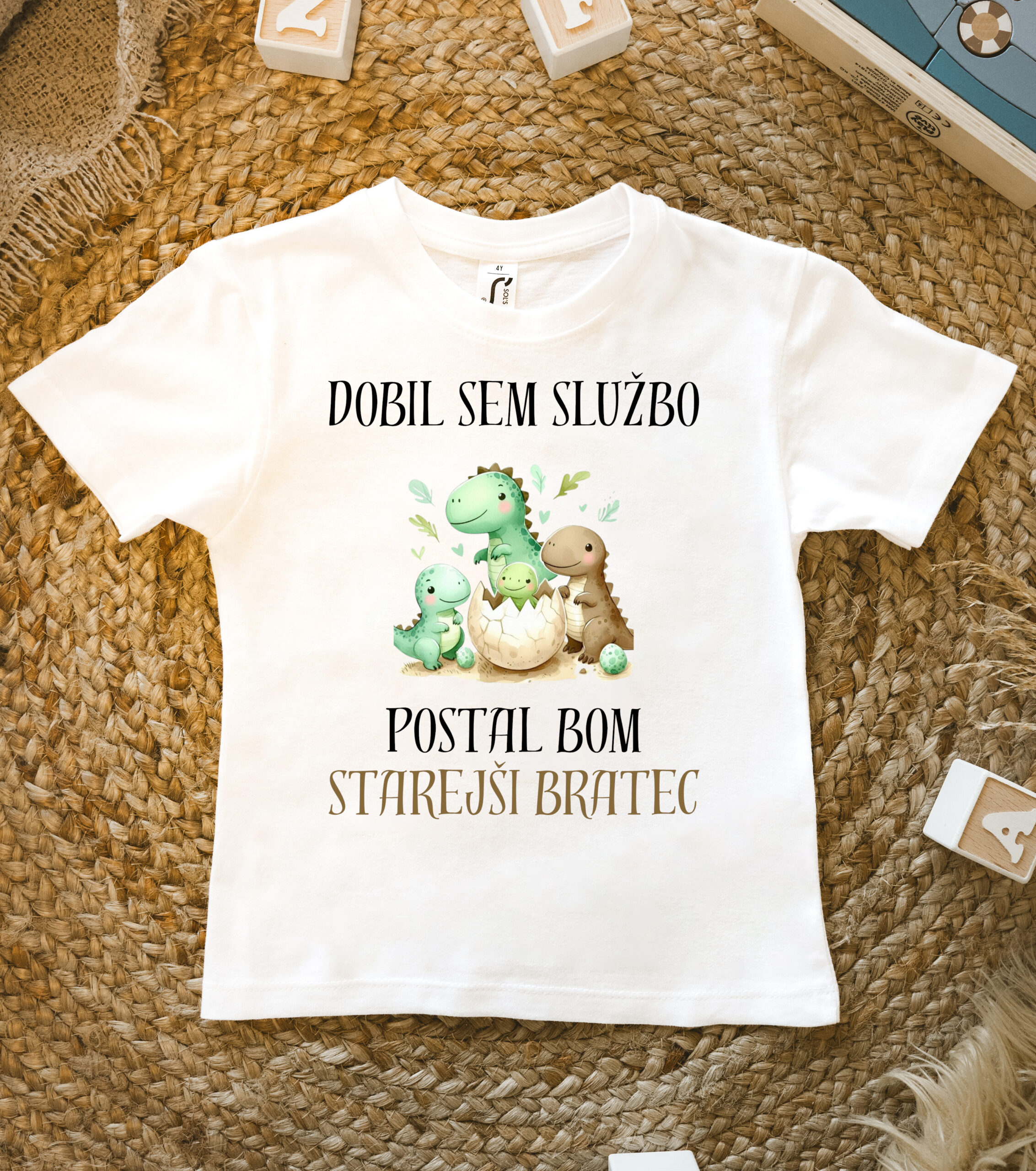 otroška majica - DOBIL SEM SLUŽBO 1 otroška majica - DOBIL SEM SLUŽBO
