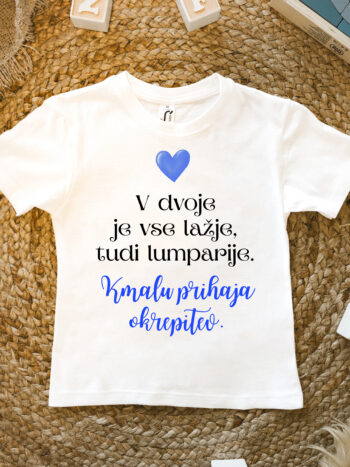 otroška majica - V DVOJE